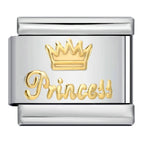 Golden crown princess-y406 / 1cm