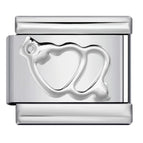 Silver wear heart-y648 / 1cm