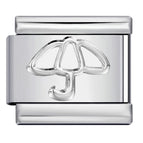 Silver-mushroom umbrella-y511 / 1cm