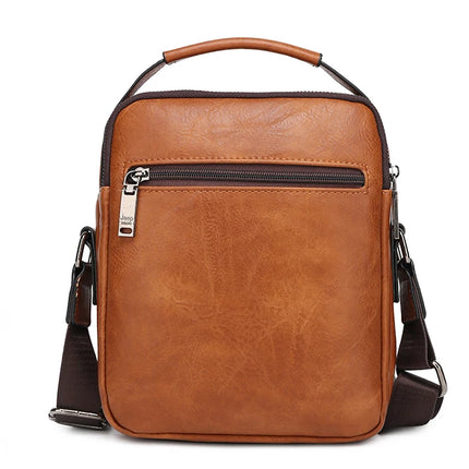 JEEP BULUO Multi-function Business Handbags Men New Man's Shoulder Bag Large Capacity Leather Messenger Bag Crossbody Big Brand