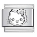 Silver kt-drop white oil-y332-2 / 1cm