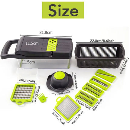 Vegetable Chopper Multifunctional Grater Cutter Kitchen Accessories Manual Fruit Slicer Potatos Shredders Cheese Onions Slicers