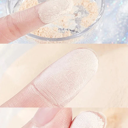 Banana Shaped Loose Powder Can Reduce Pores and Fine Lines, With a Long-lasting Matte Effect and Natural Facial Makeup Powder