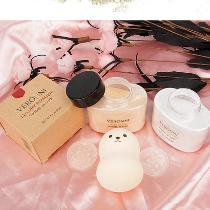 Banana Shaped Loose Powder Can Reduce Pores and Fine Lines, With a Long-lasting Matte Effect and Natural Facial Makeup Powder
